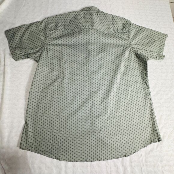 Wrangler Wrancher Geometric Pearl Snaps SS Shirts Men's Size 2XT MTW1414 - Picture 10 of 10